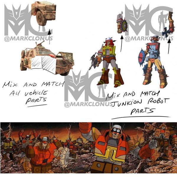 Official Concept Design Image Of Transformers Legacy Scraphook   (2 of 8)